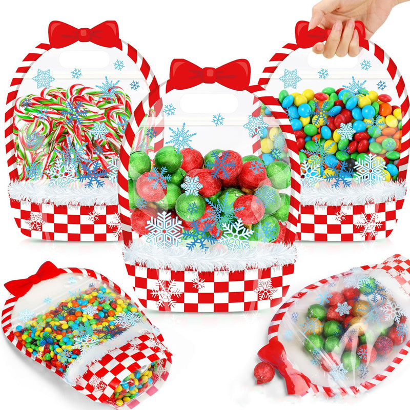 Bunny Treat Bags | Plastic Candy Gift Bags with Handle 8