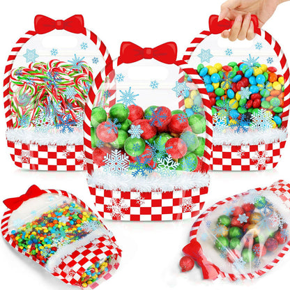 Bunny Treat Bags | Plastic Candy Gift Bags with Handle 8