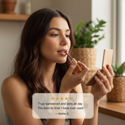 Carmelle Lip Duo | Waterproof Matte Lipstick & Lip Liner 5