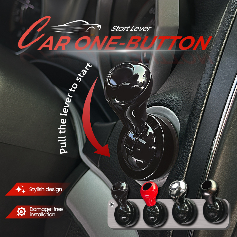Caro One-Button Start Lever | Ergonomic Grip, Durable Alloy 1