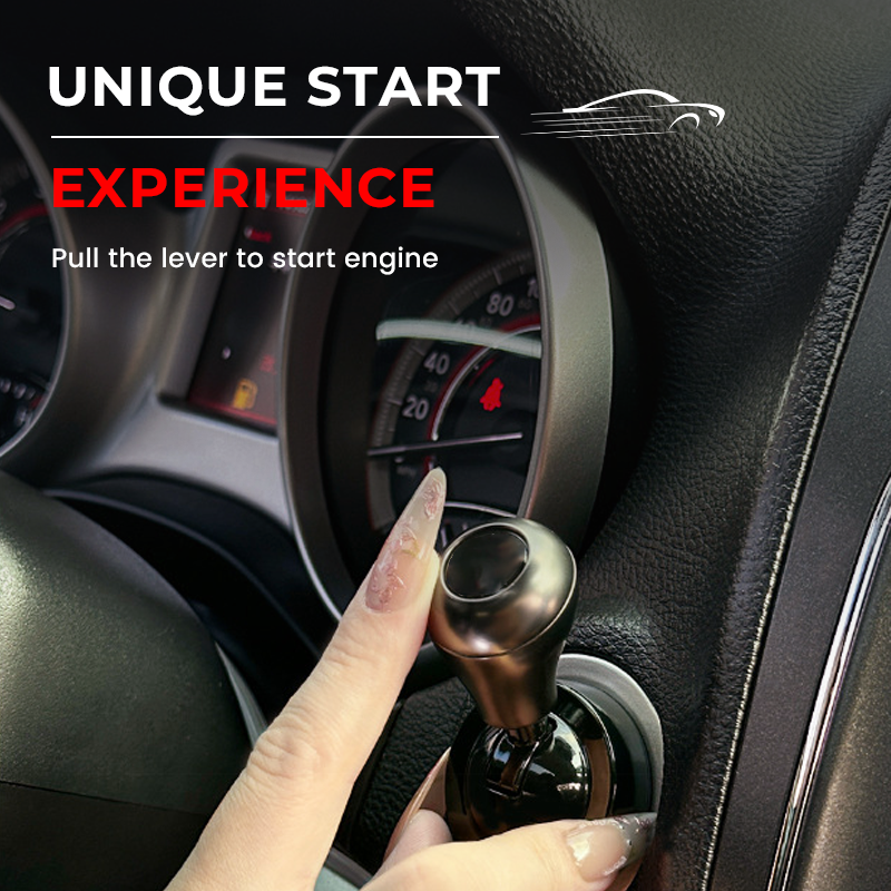 Caro One-Button Start Lever | Ergonomic Grip, Durable Alloy 2