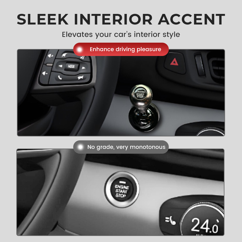 Caro One-Button Start Lever | Ergonomic Grip, Durable Alloy 4