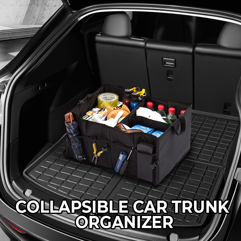 Caro Trunk Organizer | Large-Capacity, Collapsible Design for SUV 1