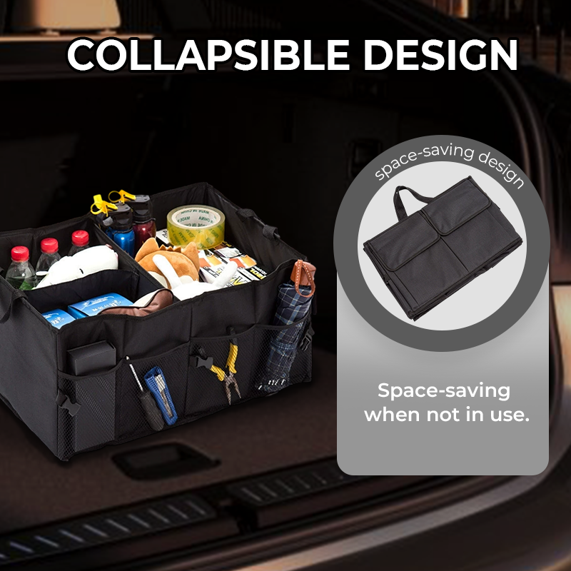 Caro Trunk Organizer | Large-Capacity, Collapsible Design for SUV 3