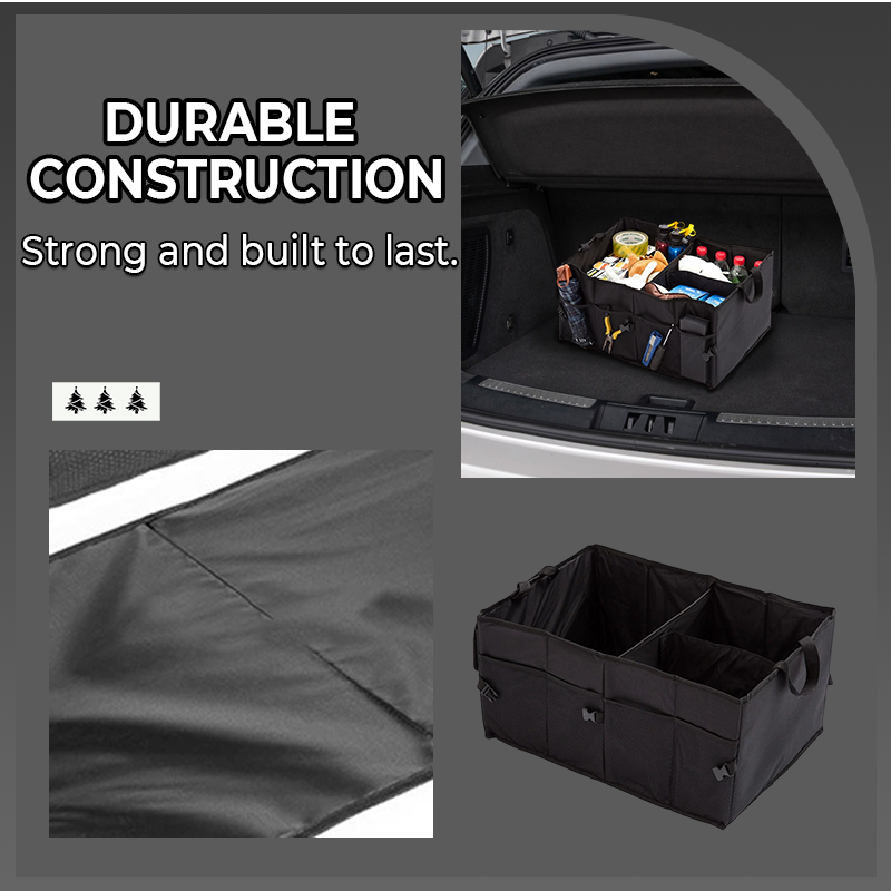 Caro Trunk Organizer | Large-Capacity, Collapsible Design for SUV 5