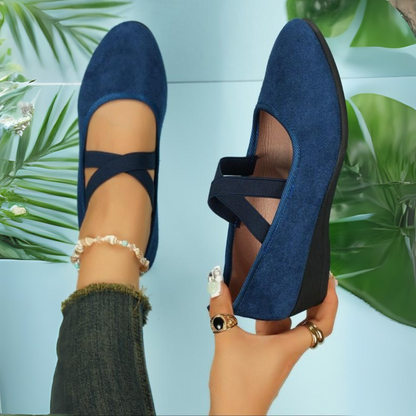 Celine Wedge Ballerina Shoes | Elegant Casual Design 3