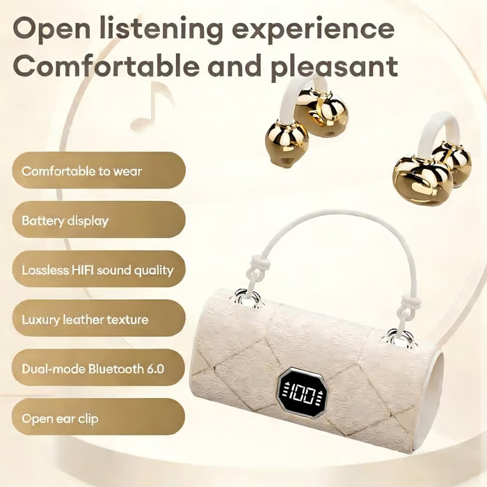 Clara Clip-On Headphones | Wireless, Lightweight Design 2
