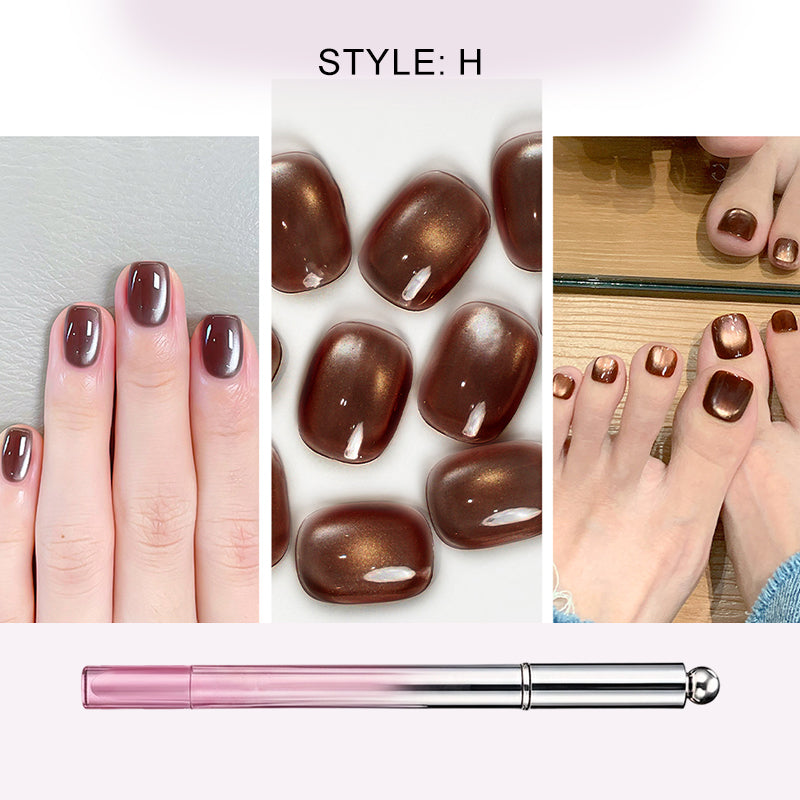 Cleo Cat Eye Nail Gel Pen | 6-in-1 Magnetic Formula 10