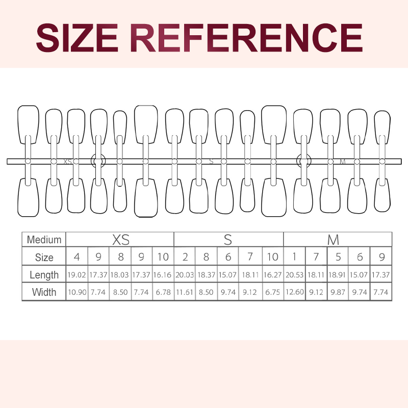 Cleo Cat Eye Press-On Nails Set | Magnetic Effect, 3 Sizes 8
