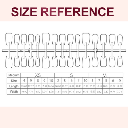 Cleo Cat Eye Press-On Nails Set | Magnetic Effect, 3 Sizes 8