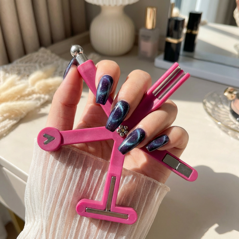 Cleo Nail Magnet Tool | 8-in-1 Versatile Design 8