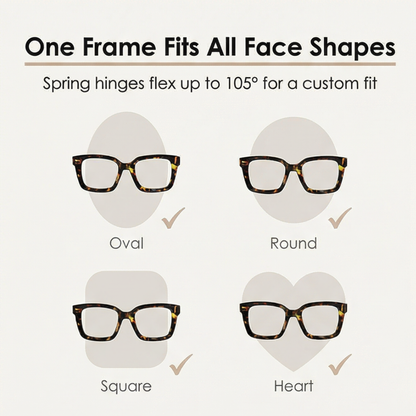 Cleo Reading Glasses for Women | Oversized Tortoiseshell, Blue Light Blocking 4