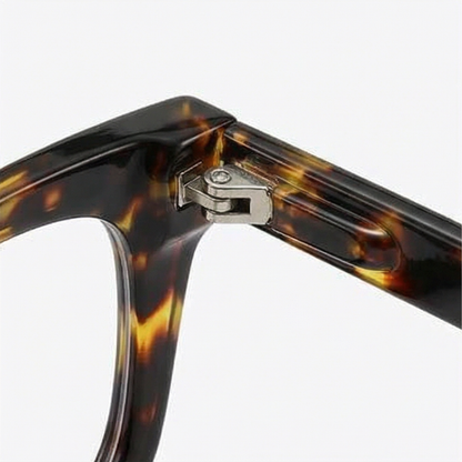 Cleo Reading Glasses for Women | Oversized Tortoiseshell, Blue Light Blocking 8