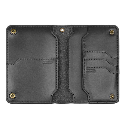 Cora Travel Wallet | Genuine Leather Passport Holder for Men, Compact Design 0