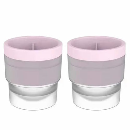 CrystalChill Ice Mold Set | BPA-Free, Makes 3 Round Ice Spheres 1