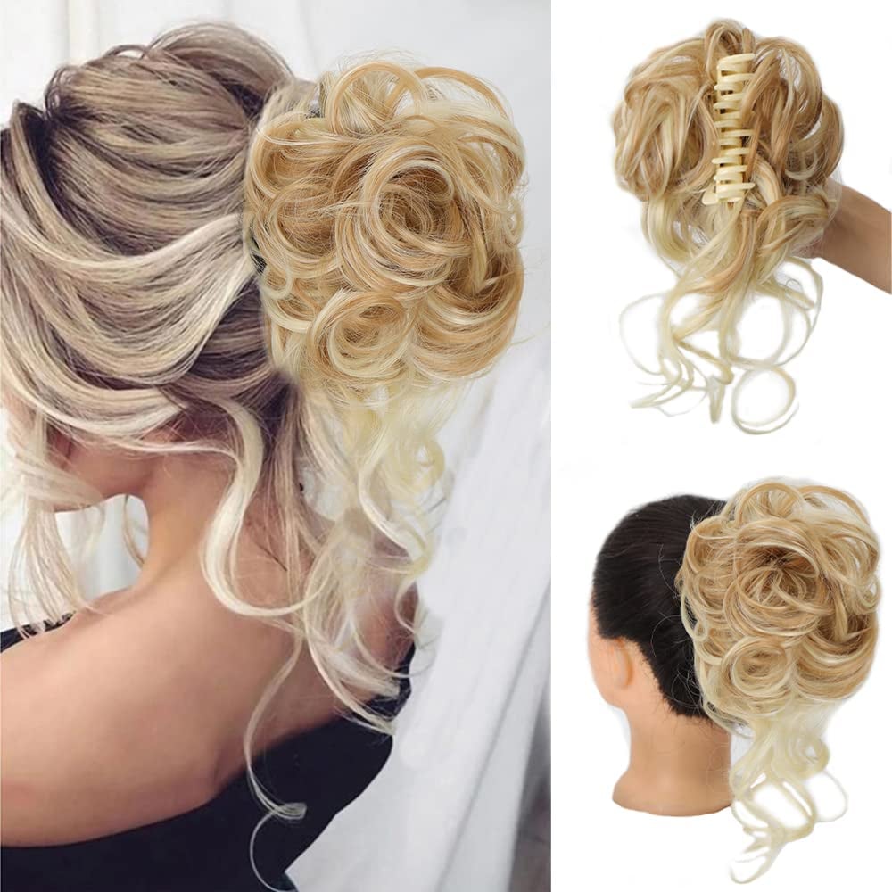 Cura Bun Clip | Premium Synthetic Hair 11