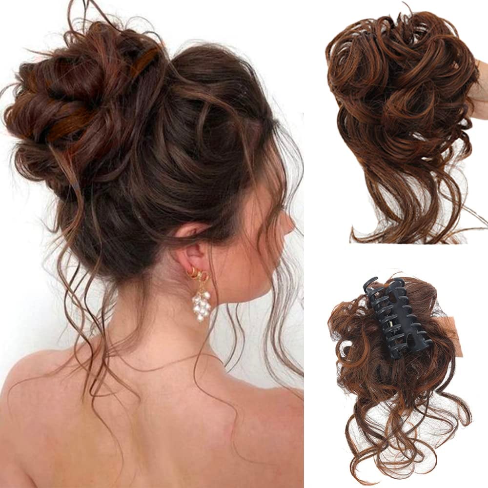 Cura Bun Clip | Premium Synthetic Hair 11