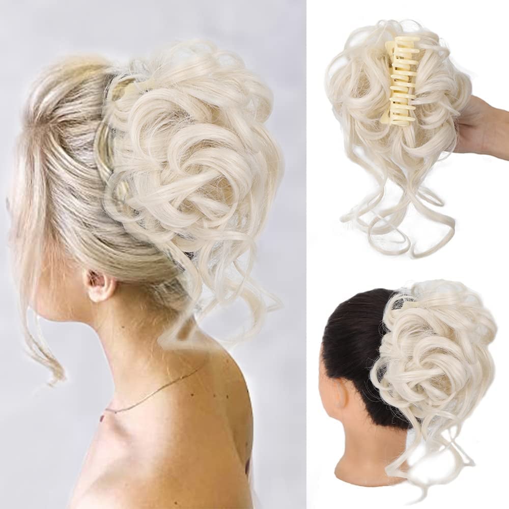 Cura Bun Clip | Premium Synthetic Hair 16