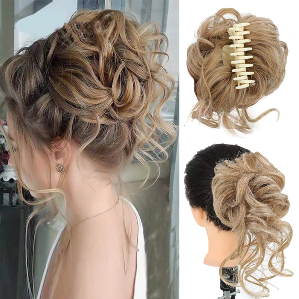 Cura Bun Clip | Premium Synthetic Hair 17