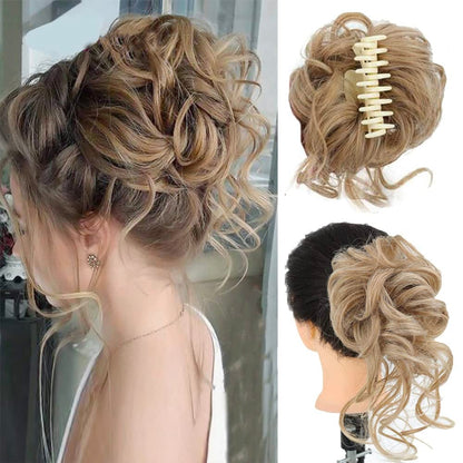 Cura Bun Clip | Premium Synthetic Hair 17