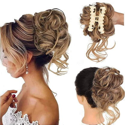Cura Bun Clip | Premium Synthetic Hair 6