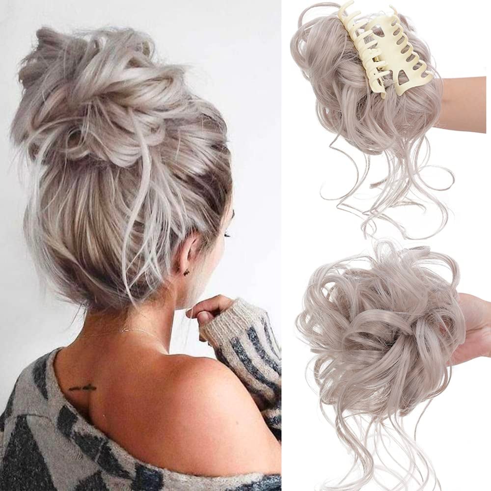 Cura Bun Clip | Premium Synthetic Hair 9