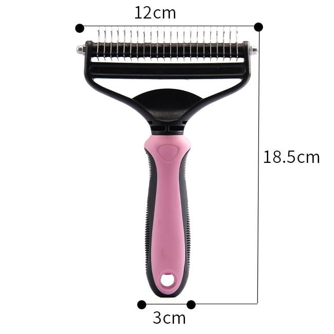 Dapper Dog Brush | 2-in-1 Deshedding and Undercoat Rake for Medium to Large Dogs 11