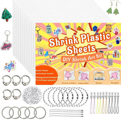 Dazzle Keychain Set | DIY Shrinky Dinks for Kids 0