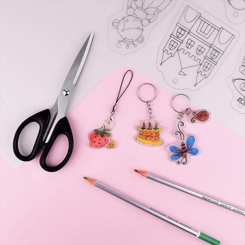 Dazzle Keychain Set | DIY Shrinky Dinks for Kids 6