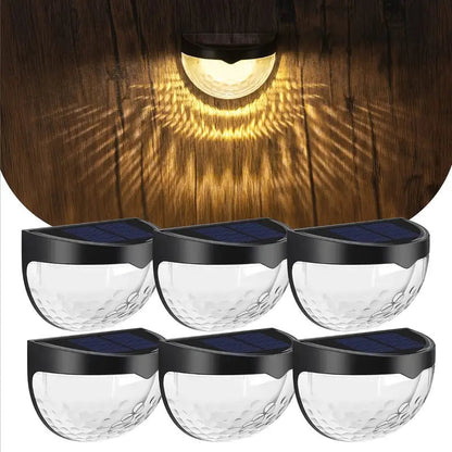 Dazzle Solar Fence Lights | Waterproof, Automatic On/Off, Elegant Design 3