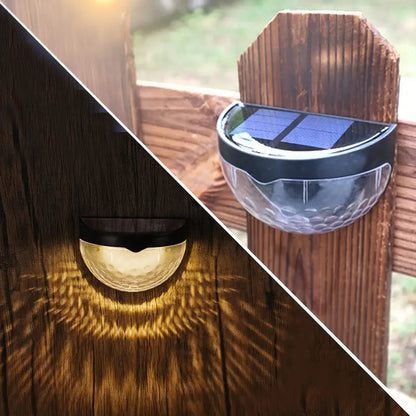 Dazzle Solar Fence Lights | Waterproof, Automatic On/Off, Elegant Design 6