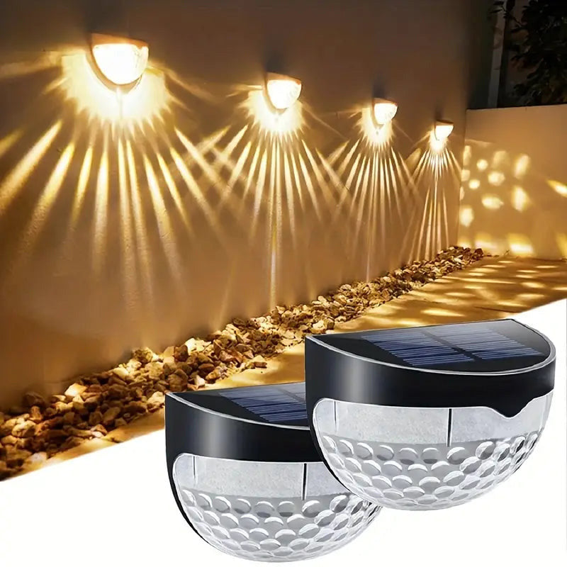 Dazzle Solar Fence Lights | Waterproof, Automatic On/Off, Elegant Design 7