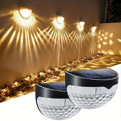 Dazzle Solar Fence Lights | Waterproof, Automatic On/Off, Elegant Design 7