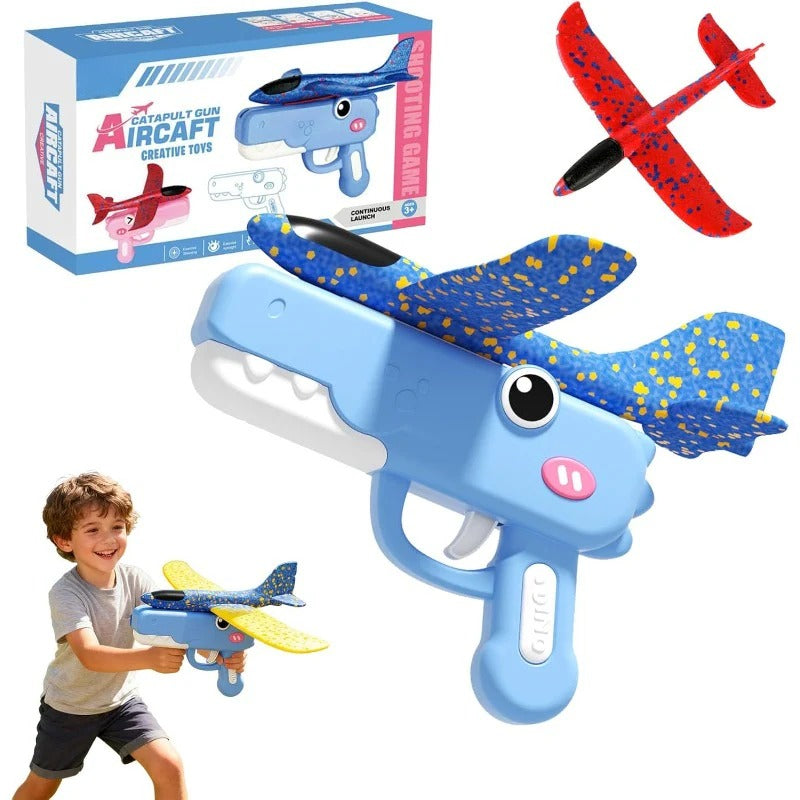 Dino Glider Launcher | Foam Airplane Toy 6