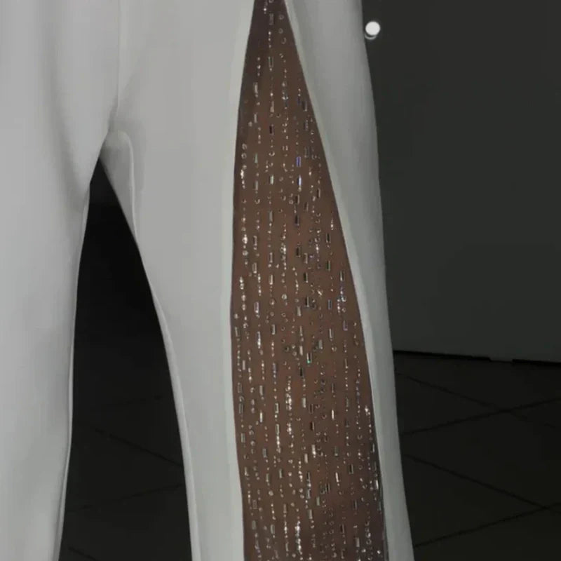 Diva Flair Jumpsuit | Asymmetric One-Shoulder Design 4