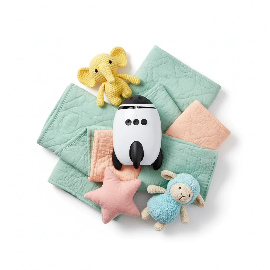 DreamyNest Rocker | Soothing Motion, Portable Design 1