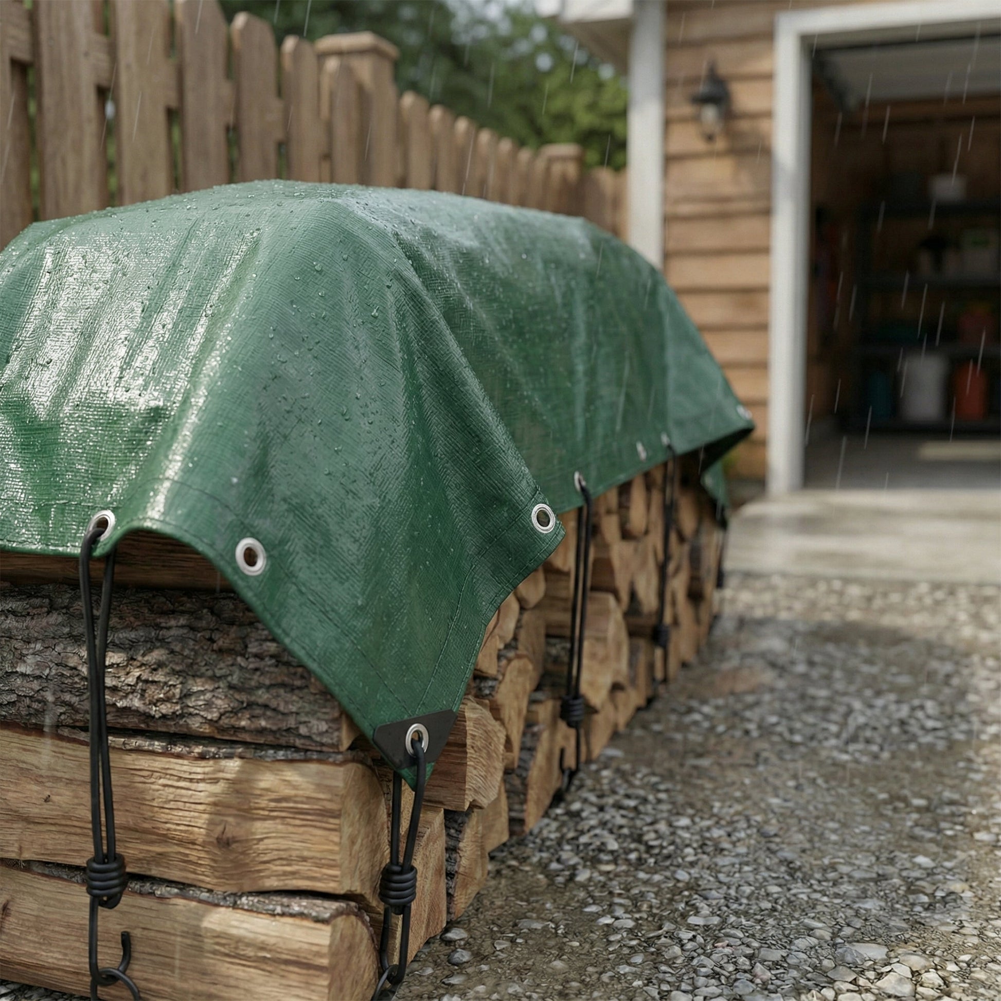 DuraTarp Heavy Duty Tarp | Waterproof, UV-Resistant, 9 Mil Thickness 1