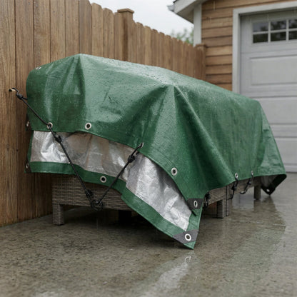 DuraTarp Heavy Duty Tarp | Waterproof, UV-Resistant, 9 Mil Thickness 2