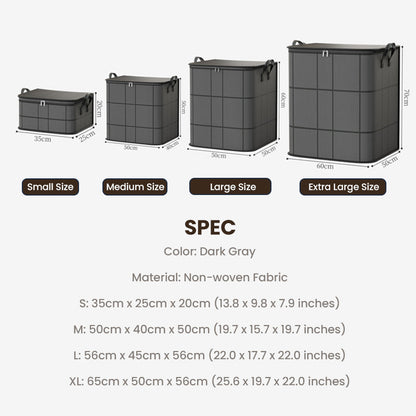 Dura Comforter Organizer | Extra-Large Capacity, Dust-Proof 8