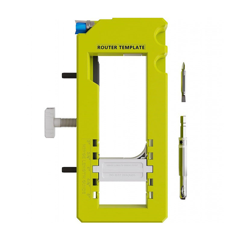 Dura Door Hinge Jig | Adjustable Router Tool for Precision Mortise Installation 0