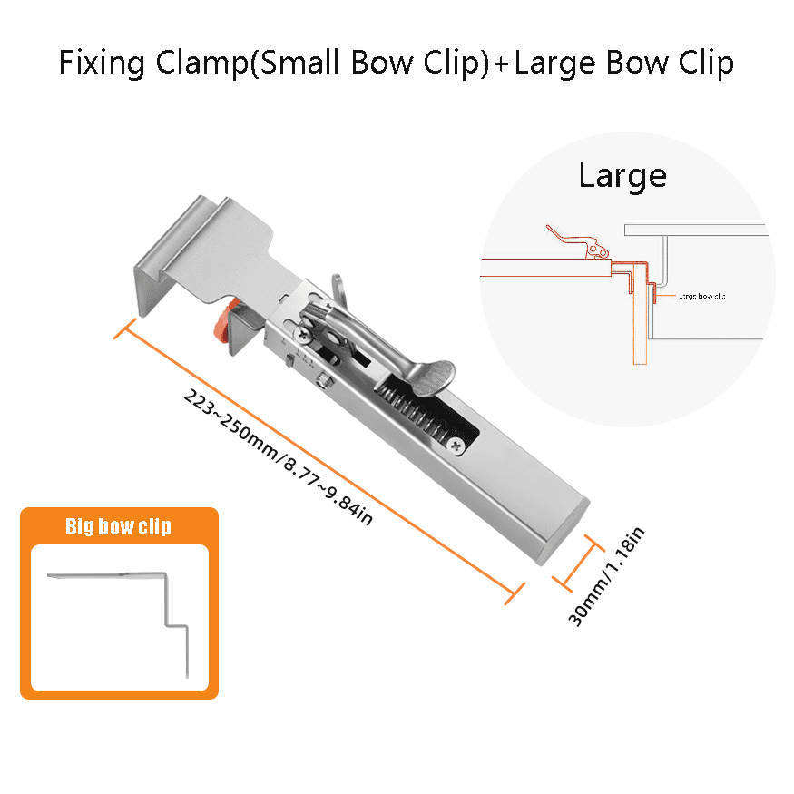 Dura Drawer Clamp | Adjustable Width, Reinforced Design 4