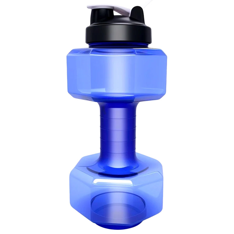 Dura Dumbbell Water Bottle | Ergonomic Design, BPA-Free, Flip-Top Spout 11