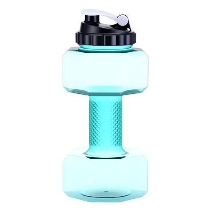 Dura Dumbbell Water Bottle | Ergonomic Design, BPA-Free, Flip-Top Spout 9
