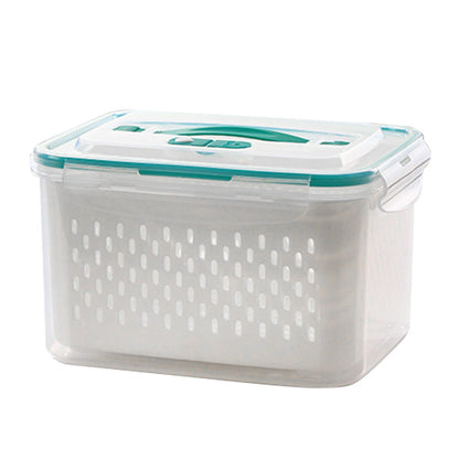 Dura Fresh Food Storage Container | 2-in-1 Draining Design, Airtight & Stackable 14