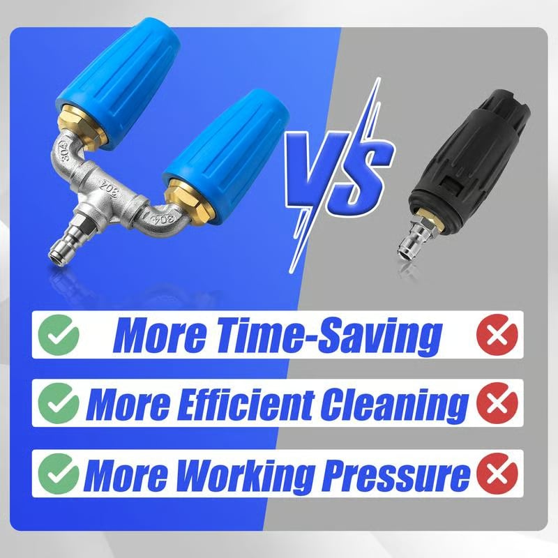 Dynamo Turbo Nozzle Pressure Washer | Dual Turbo, High Efficiency Design 3