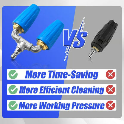 Dynamo Turbo Nozzle Pressure Washer | Dual Turbo, High Efficiency Design 3