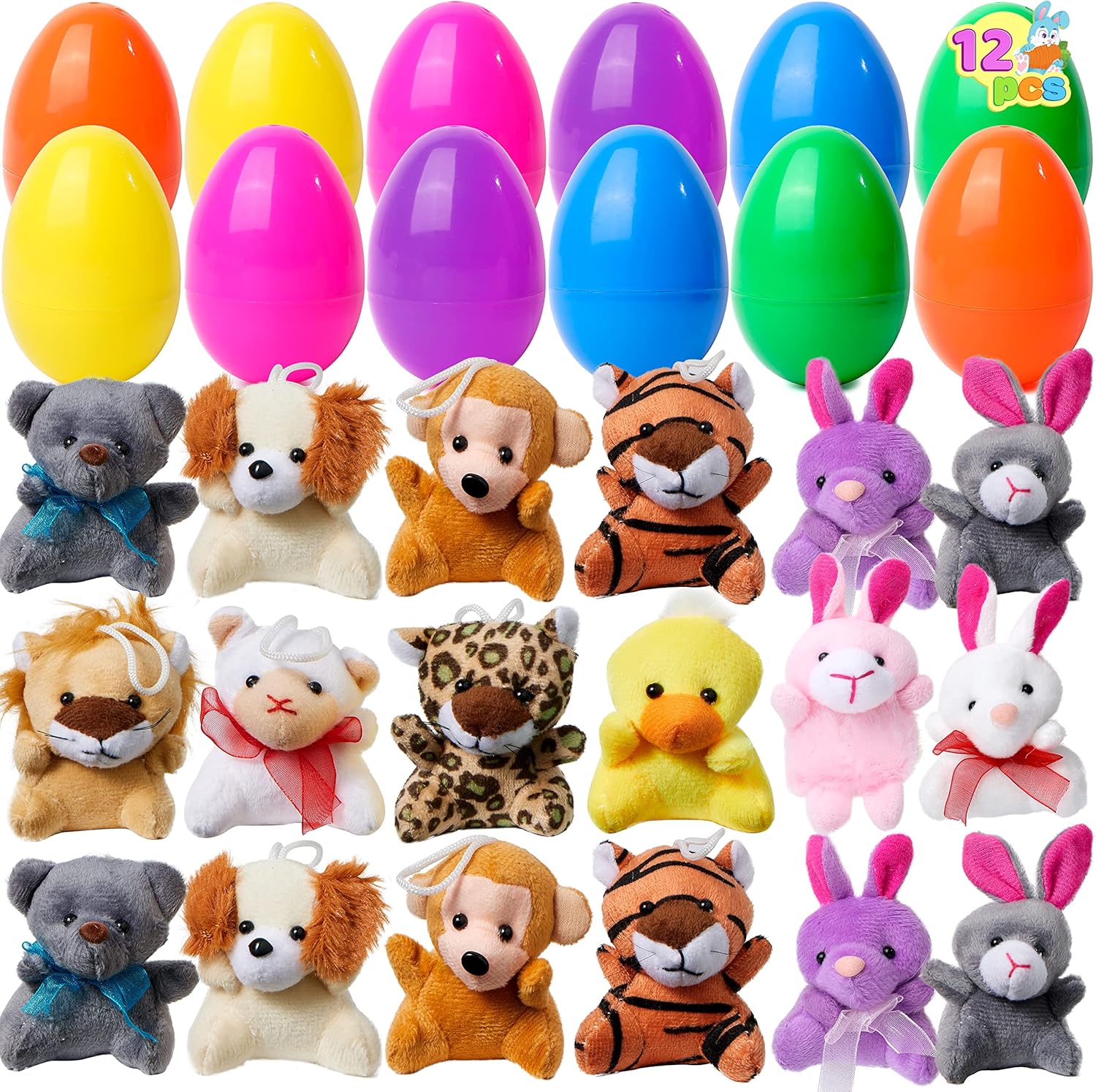 Easter Joy Eggs | Plush Animal Toys Inside 1