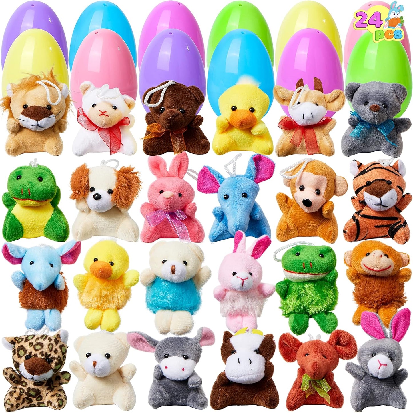 Easter Joy Eggs | Plush Animal Toys Inside 8