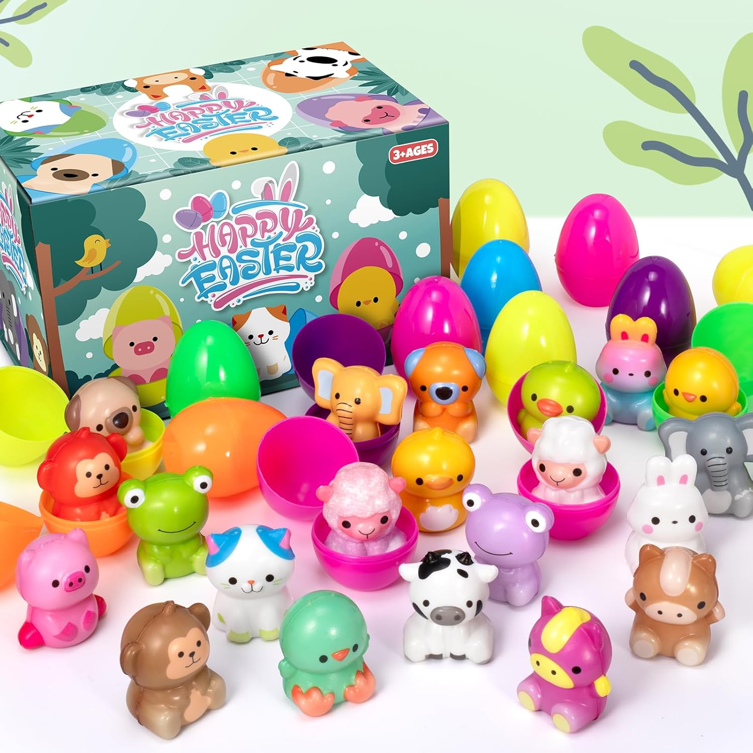Easter Surprise Eggs | Prefilled Squishy Toys for Easter Egg Hunt 0