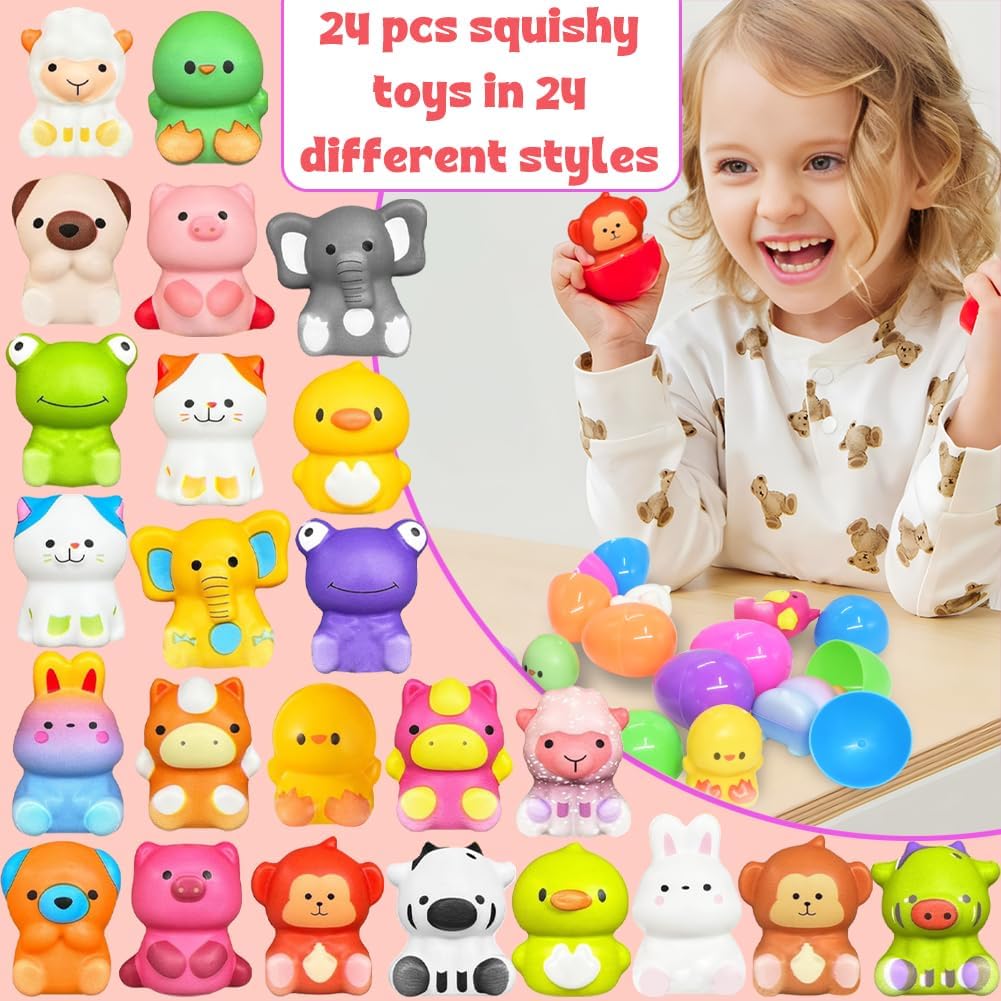 Easter Surprise Eggs | Prefilled Squishy Toys for Easter Egg Hunt 3
